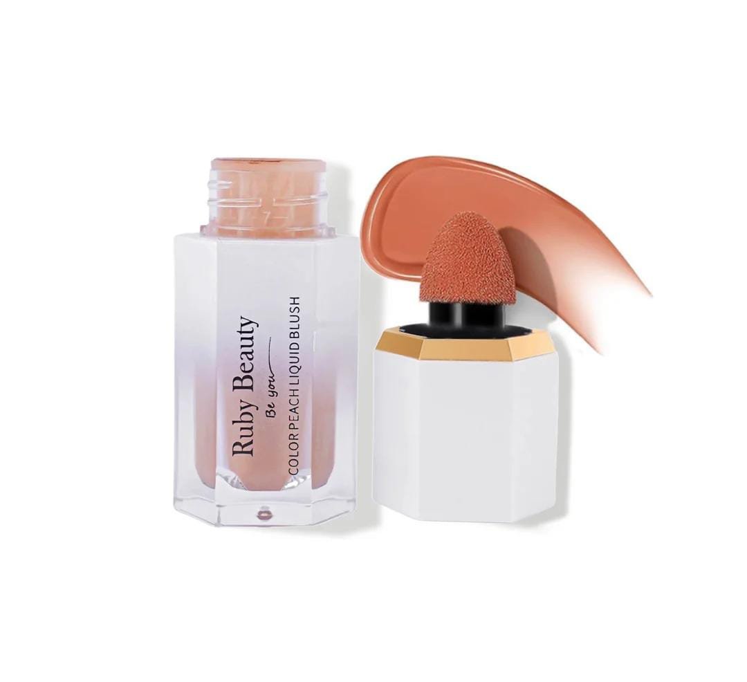 Color Peach Liquid Blush  (Birthday suite 01)
