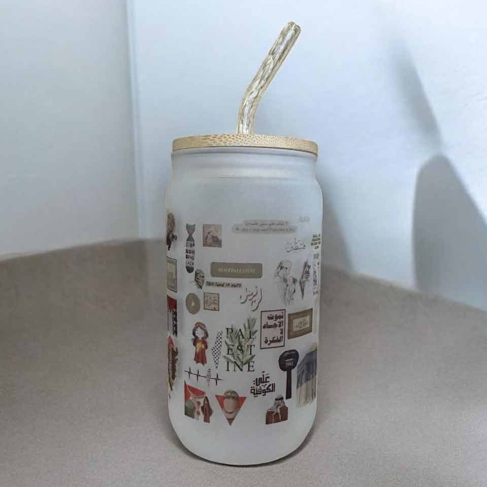 Glass mug