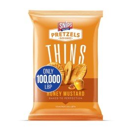 Snips Cheese Thins Pretzels 100